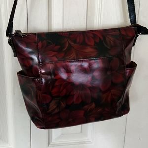 Patricia Nash Aveley Rustic Mums crossbody